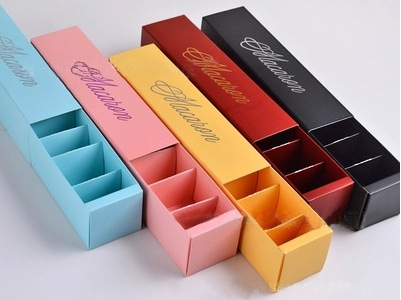 Maccaron drawer box/Maccaron packaging box/colorful Maccaron box in EECA