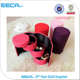 Honey packaging round Jewelry box/Velvet Cylindrical gift box/cosmetic box packaging hot selling in EECA Packaging China