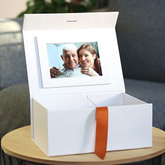 Custom Logo Design Cardboard Magnetic Folding Newborn Clothing Gift Packaging Box Luxury Mothers Day Gift Box