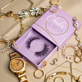 Luxury Design Drawer Eyelash Box Case Cosmetic Gift Packaging Eyelash Boxes Custom Logo Packaging Cosmetic Eyelash Packaging Box