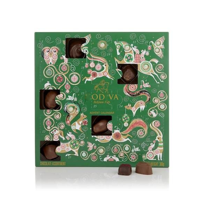Custom Printed Cardboard Paper Chocolate Cosmetic Skin Care Gift Boxes Christmas Muslim Ramadan White Beauty Advent Calendar Box