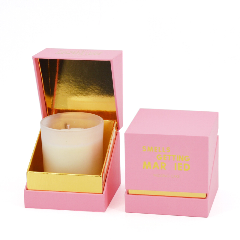 Custom Size Logo Candle Gift Box Packaging Luxury Gift Shipping Box