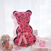 Creative Bear Shape Paper Cardboard Flower Chocolate Arrangement Gift Packaging Box for Valentine's Day