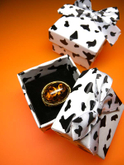 Black and white custom jewelry gift box/jewelry packaging paper box/mini ring box/mini earring box/jewelry box with lid in EECA packaging China