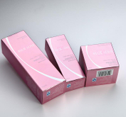 2017 Art paper printing paper box Cosmetics box Lipstick box Skin care box supplier in China