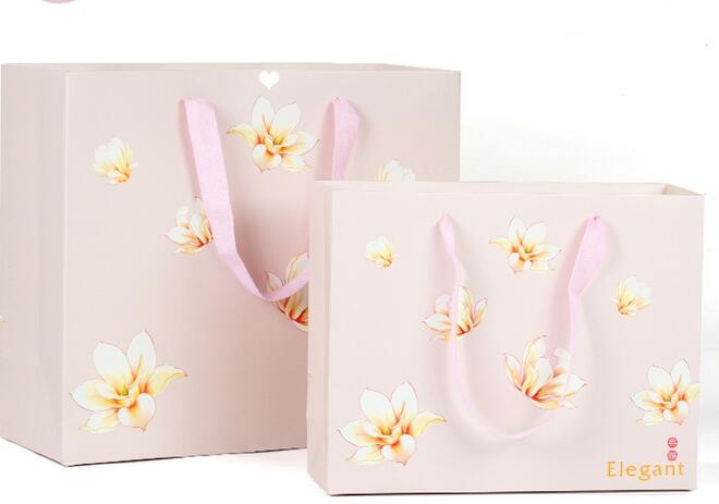 Bra Box/Rectangular Drawer Bra Packaging/pink Color Handmade Drawer Gift Packaging Cardboard Box with Handle