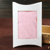 Custom logo printed paper white pillow gift box/hair extension packaging box in EECA Packaging China