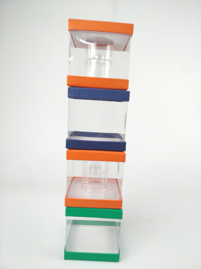 Custom clear pvc box/transparent plastic box for gift/Candle boxes