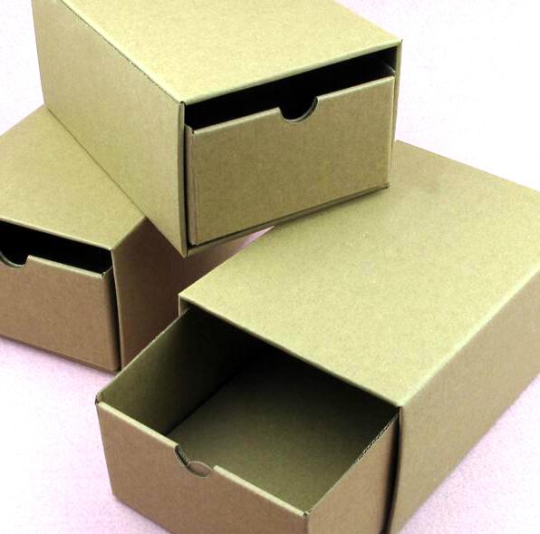 Rectangular gift box/Drawer gift box/Nice Jewelry Paper Box/Kraft paper drawer box Made In China