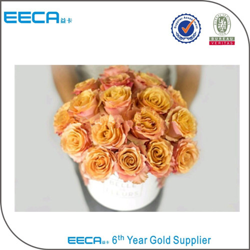 Hot selling cylinder round flower gift box/Round Hat Box Wholesale packaging in EECA China