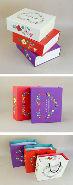 Customized Foldable Gift Boxes/packaging Gift Box Gift Bag/handbag Made in China