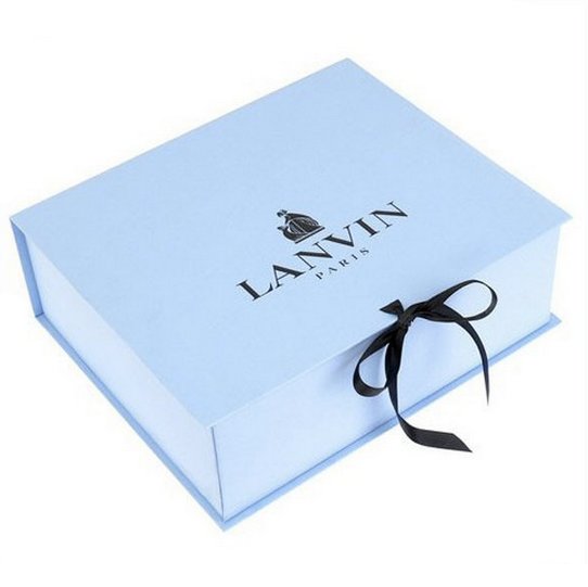 Custom luxury paper magnetic baby ribbon folding packaging gift boxes ...