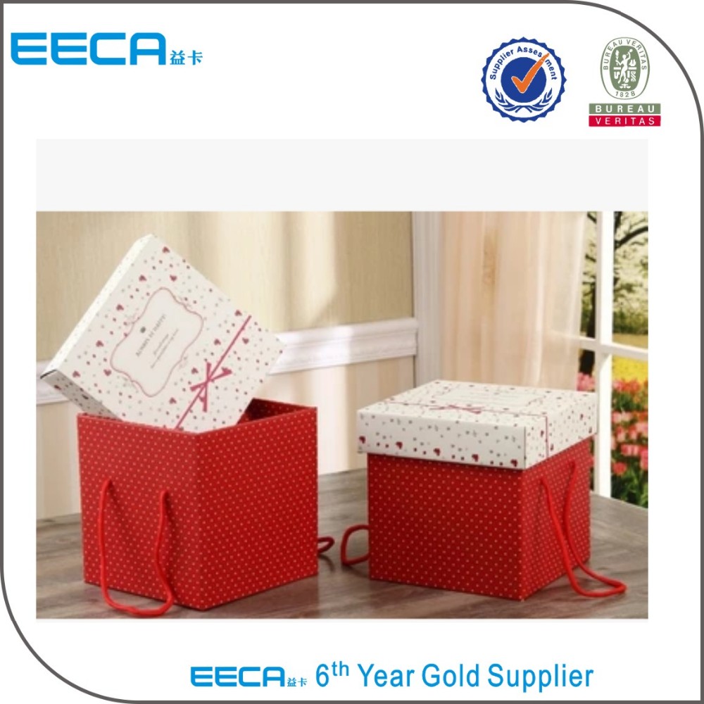 Big paper storage box / fashion paper storage box / large gift boxes Hand straps