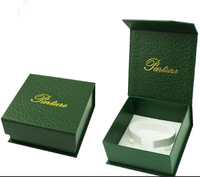 China High-grade jewelry box/Square gift box/ Green Jewelry Box/colorful jewelry box in EECA Packaging