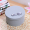 Mini round jewel box/Necklaces Round Gift Boxes Pink Satin Bow Handrafted Jewelry Accessories Earring box in EECA packaging