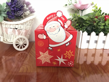 Creative personality Christmas box/Christmas Eve Apple Box/foldable box in EECA