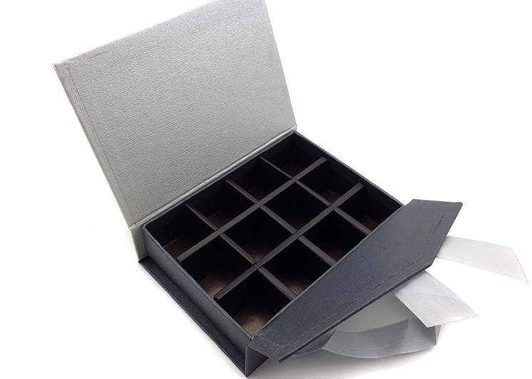 Rectangular gift box bow wholesale paper chocolate gift box folding chocolate box in EECA Packaging supplier