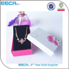 Square gift box custom wedding jewelry ring paper box/engagement ring box