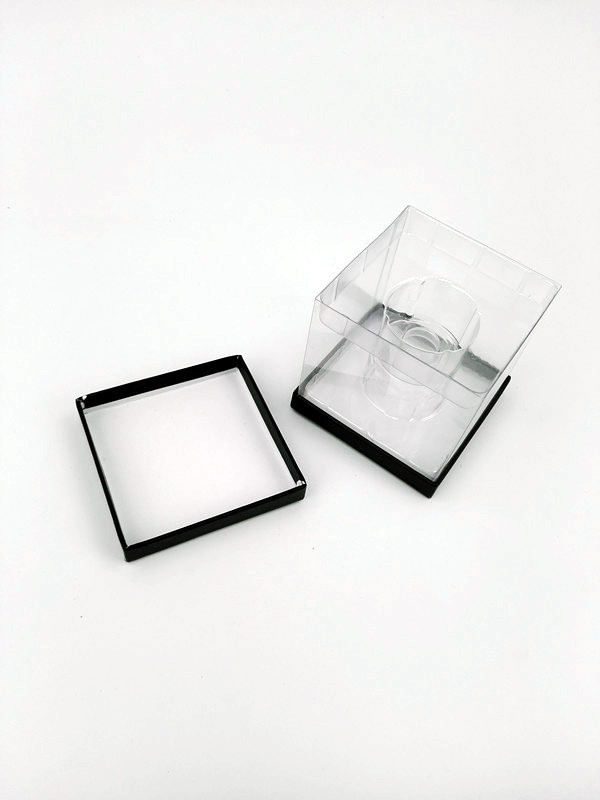 Custom clear pvc box/transparent plastic box for gift/Candle boxes/plastic box made in EECA China