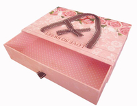 Drawer gift box with Ribbon made in China