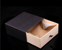 Custom logo printed paper drawer box/brown drawer box/cup drawer box in EECA