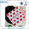 Square Gift Cosmetic Storage Box Packaging Cardboard Boxes with Lids Love Box Heart Box