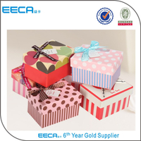Pot Dot Gift Box Handmade Luxury Custom Printed Gift Packaging Paper Boxes with Ribbon