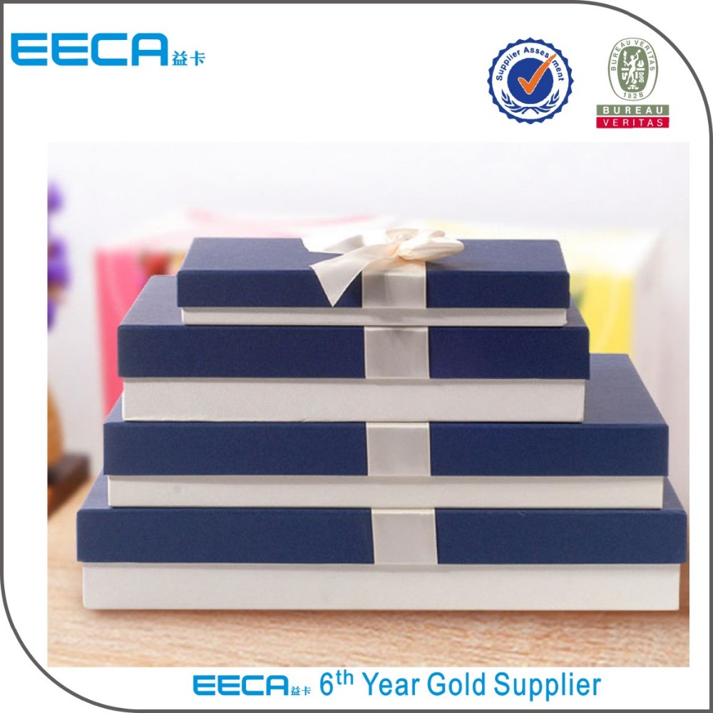 Jewelry boxes luxury garment gift packaging box with lid/handmade boxes manufacturers