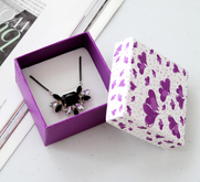 Square Gift Box Custom Fashion Paper Jewelry Box/Jewelry Box Packaging for necklace