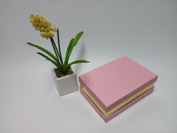 Rectangular gift box Glossy gold paper printed pink cardboard gift packaging box/square box in china