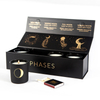 Custom Kraft Rigid Cardboard Paper White Candle Set Luxury Empty Candle Jar with Lid And Gift Box Packaging Candle Boxes