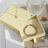 Custom logo printed jewelry box/Square/rectangular gift box