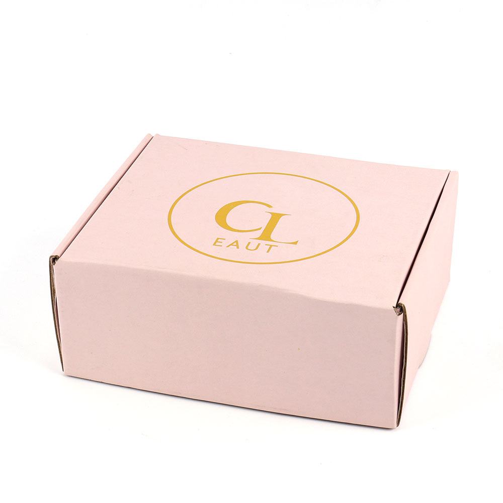 Custom Design Mailer Postal Corrugated Cardboard Mailer Packaging Boxes Folding Corrugated Paper Clothing Delivery Gift Box