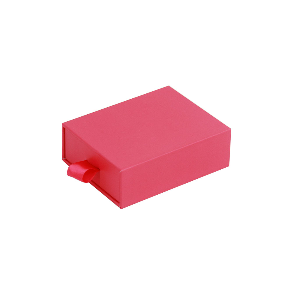 Custom Paper Engagement Proposal Ring Drawer Jewelry Box for Pendant Ring Necklace Drawer Jewelry Packaging Box with Foam Insert