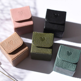 Custom Luxury Paper Leather Jewelry Storage Gift Box Organizer Elegant Packaging Design small Ring Packaging Gift Jewelry Boxes