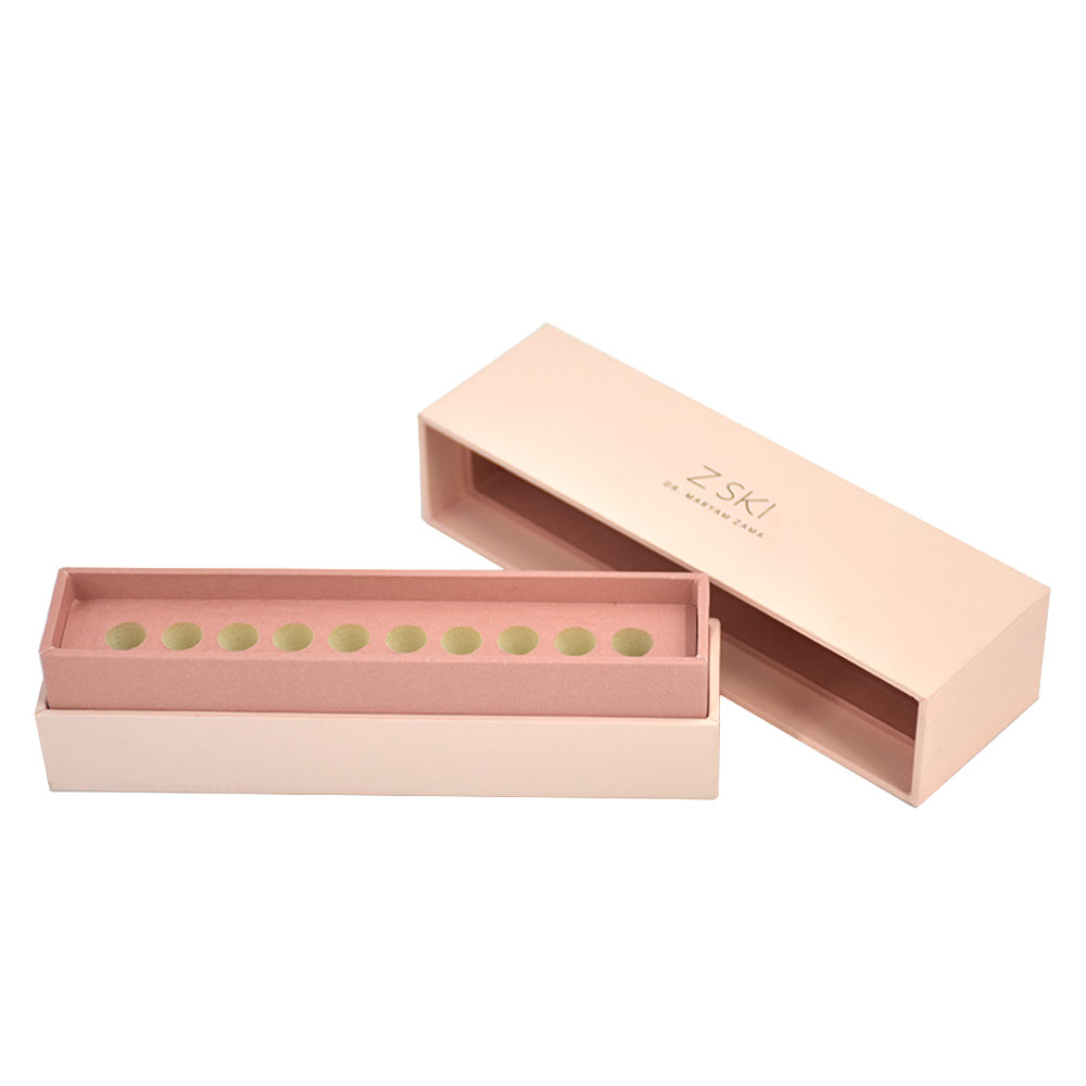 New Arrival Rectangular Paper Cardboard 5ml 15ml Perfume Bottle Cosmetic Set Gift Packaging Box Wholesale