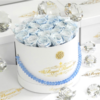 Fancy Waterproof Recycle Cylinder Gift Box Round Gift Hat Packaging Box/box Cardboard for Flowers Wholesale in EECA China