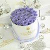 Wholesale Unique Design Large Clear Heart Shape Jewelry Rose Bouquet Packing Box For Flowers With Pearl Handle