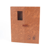 Personalized Portable Folding Pu Leather Certificate Frame Shadow Gift Box Foldable Photo Frame Packaging Box 10x12cm