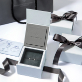 Custom Logo Paper Package Box Jewelry Organizer Cajas Para Joyas Bracelet Ring Necklace Pendant Box Luxury Jewelry Packaging Box