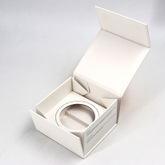 Custom Logo Printing Folding Paper Candle Product Packaging Box Cardboard Square Folding Skin Care Candle Jar Storage Box