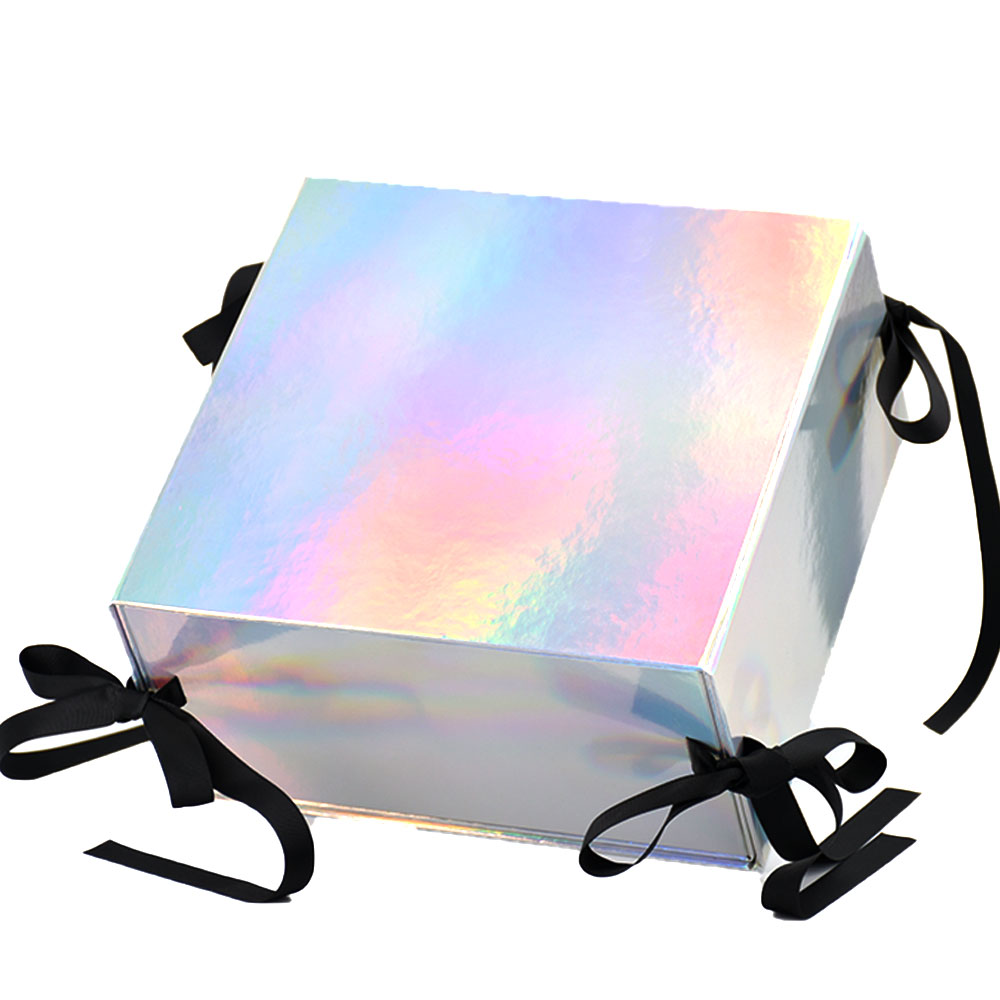 Custom Folding Clothing Packaging Box Makeup Cosmetic Lip Gloss Lipstick Set Paper Gift Packaging Box with Foldable Lid