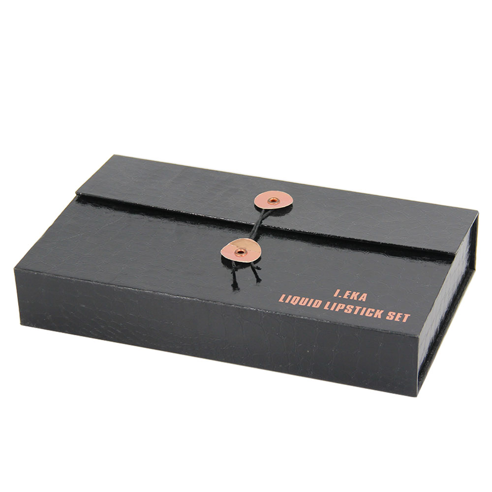 Luxury Magnetic Closure Paper Folding Lid 10ml Perfume Bottle Set Gift Packaging Box for Valentine's Day