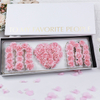 Luxury Rectangle Paper Cardboard Mom I Love You Flower Decoration Gift Packaging Box with Foam And Customized Logo