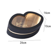 Creative Kiss Lip Shaped Valentine's Day Paper Immortal Rose Flower Gift Packaging Box Transparent PVC Window