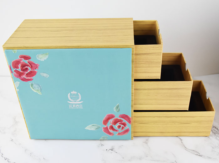 Custom Personalized Hot Selling Fashion Three Drawer Gift Box