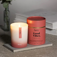Hot Selling Luxury Round Kraft Paper Candle Gift Packaging Box China Manufacture Wholesale