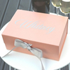 Personalized Luxury Custom Magnetic Folding Birthday Gift Box Bridesmaids Gift Sets Keepsake Box Wedding Bridesmaid Gift Box