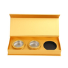 Luxury Special Paper Magnetic Closure Folding Tea Caddy Tea Canister Set Packaging Box with Foam Insert Custom Logo