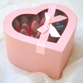 Wholesale Luxury Flower Gift Boxes Heart Shaped Love Rose Flower Box With Spoonge For Preserved Roses Bouquets